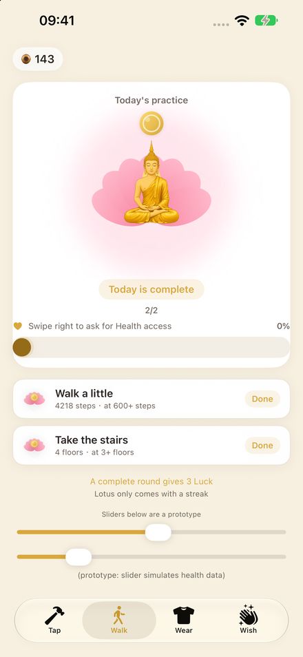 ZenAura · Daily Practice